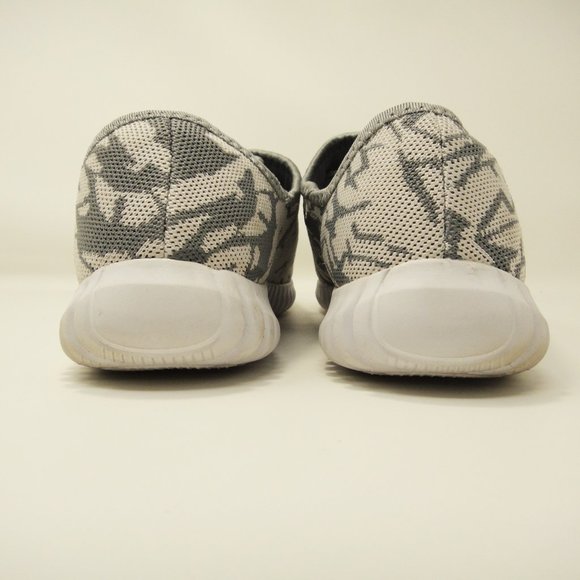 Dirty Laundry Womens Gray Camo Slip On Lace Adjust Comfort Sneakers Shoes sz 8 - Picture 6 of 11